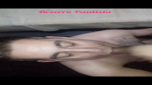 Vídeo do meu baú, mamando um macho baiano e tirando ...