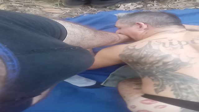 Estava descendo a trilha da praia Brava de Florianóp...