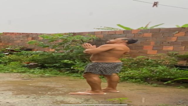 Banho de chuva