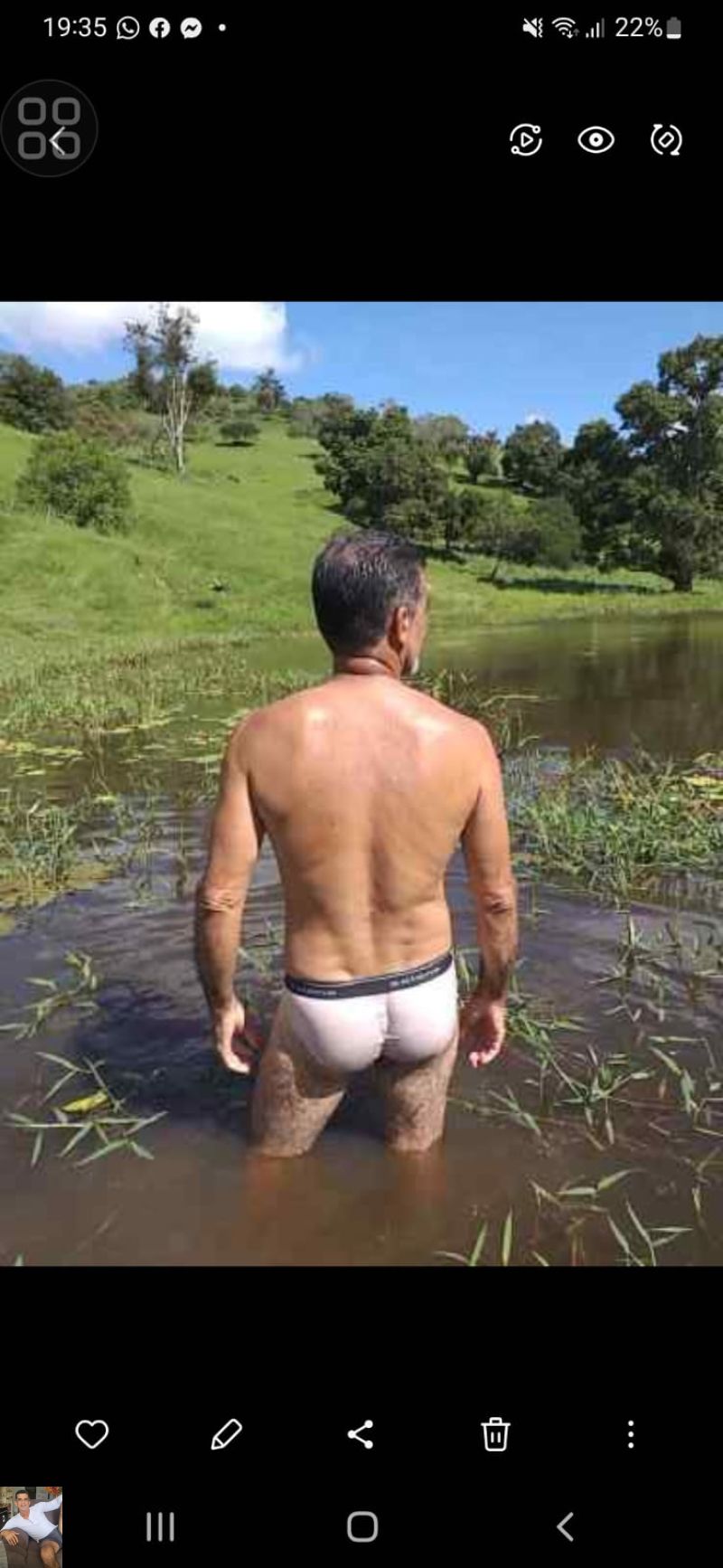Naldo oliveira de cueca