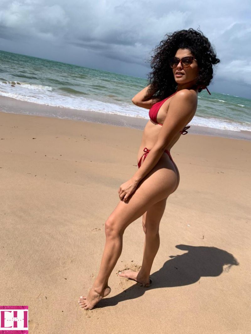 Aprontando na praia