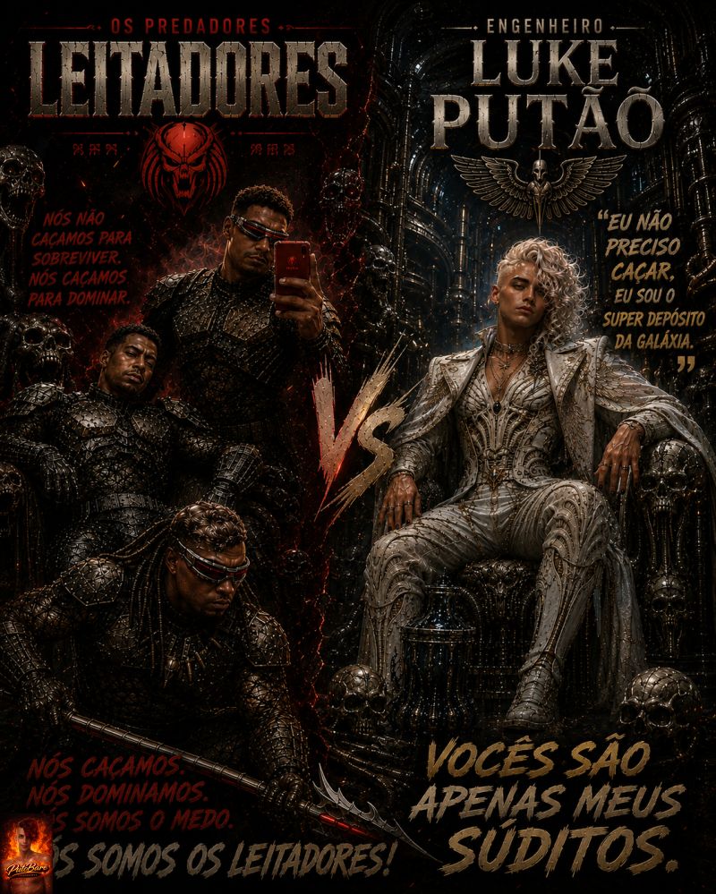 Os Predadores LEITADORES vs Engenheiro Luke Putão