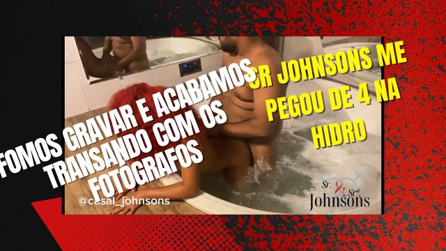 Sr johnsons me pegou gostoso na hidromassagem