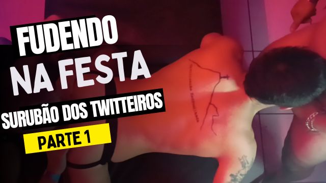 Farra no surubão dos Twitteiros - Sexo na balada