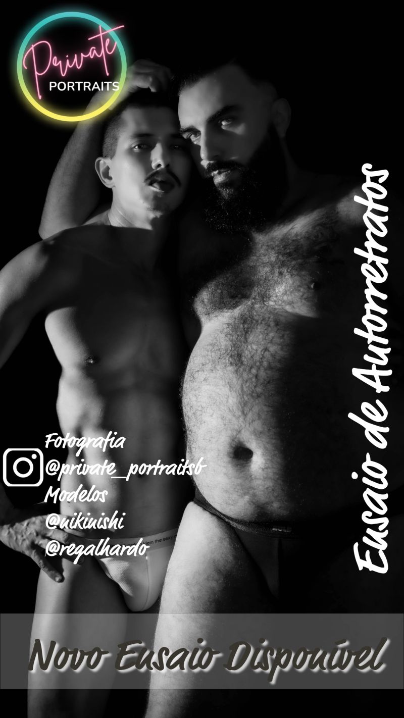 Ensaio de Autorretratos com o Niki