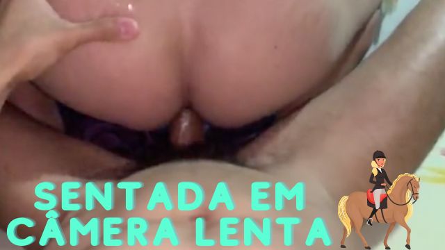 Sentada em câmera lenta