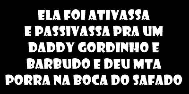 ela foi ativassa e passivassa pra um daddy...