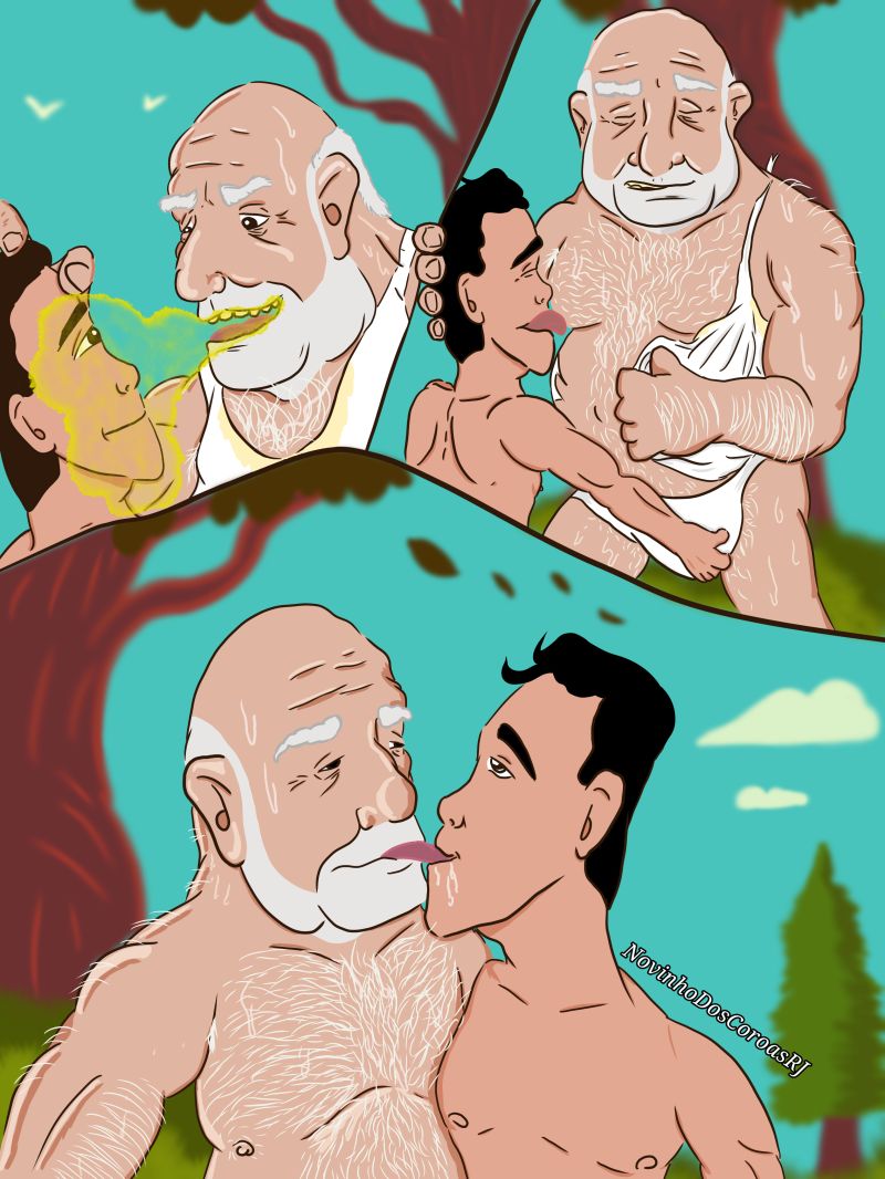 O vizinho me chamou no bosque