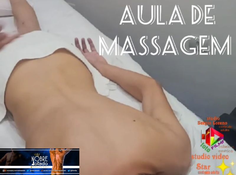 Aula de Massagem Relaxante