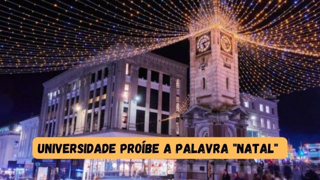 Inglaterra: “Natal” é removido de universidade por s...