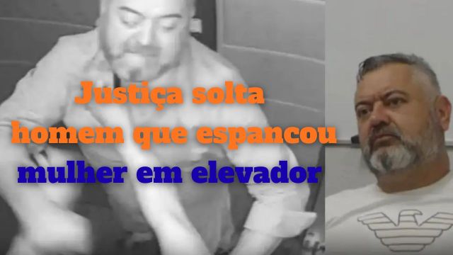 Justiça solta homem que espancou mulher em elevador