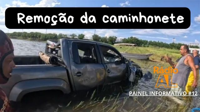 Caminhonete que caiu da ponte na SP-270 é removida d...