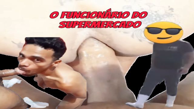 I waited for the gifted supermarket clerk on the cor...