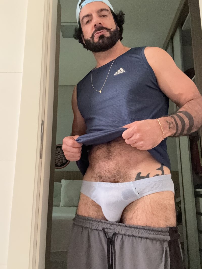 Chego melado da academia todo dia!