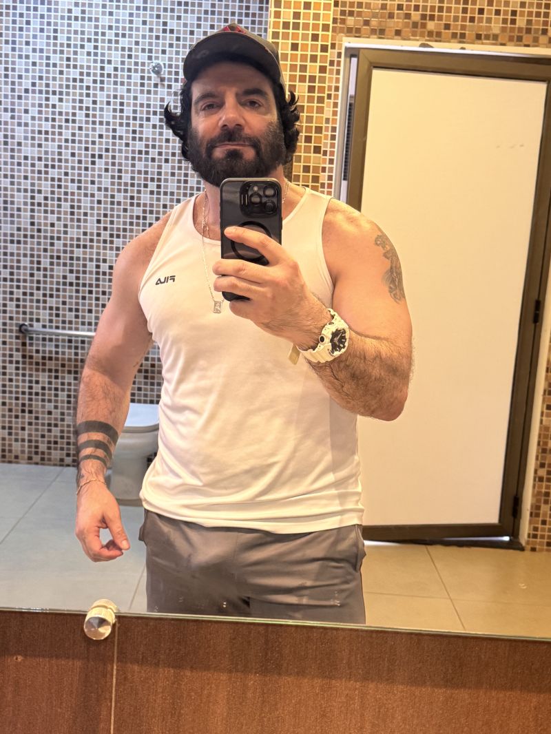 Treinei! E precisei trocar de cueca!