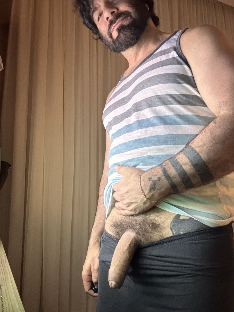 Raspei a beradinha e o saco! Gostou?