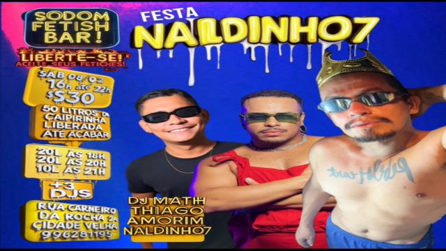 NALDINHO7 a festa 
