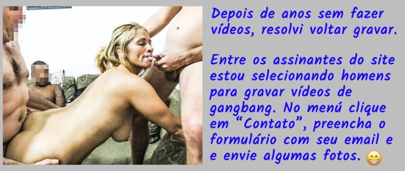 Homens para vídeos de gangbang