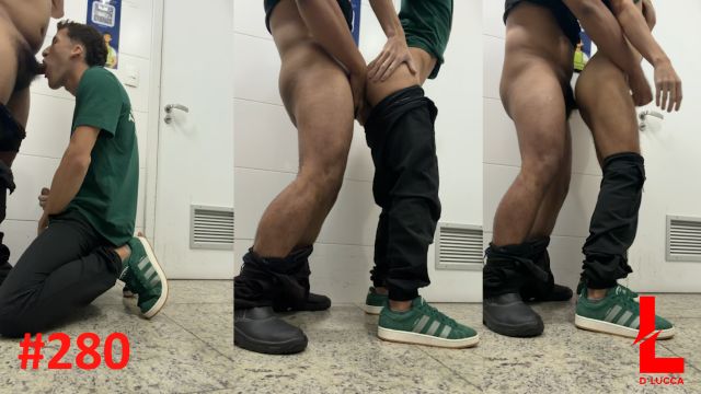 Vídeo 280 - O Funcionário do Aeroporto no Banheirão ...