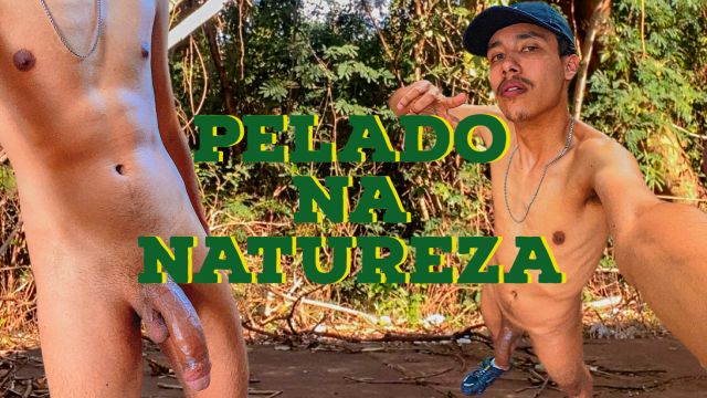 Pelado na natureza