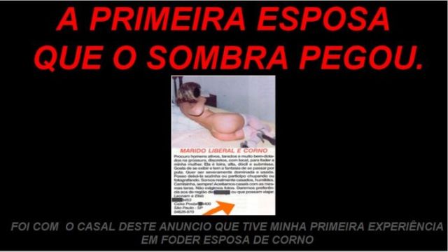 A PRIMEIRA ESPOSA QUE O SOMBRA PEGOU