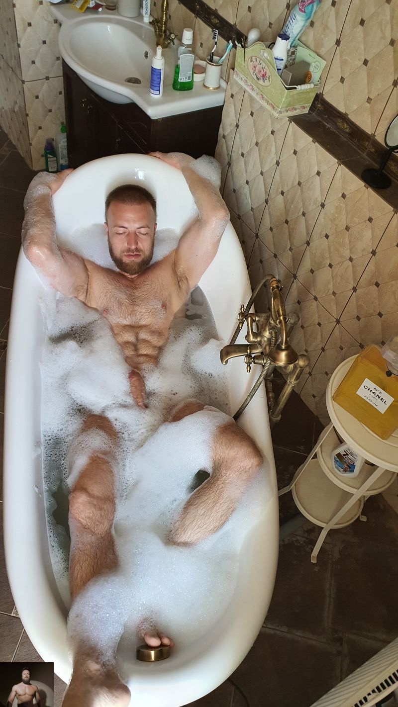 Banho de espuma em julho de 2020