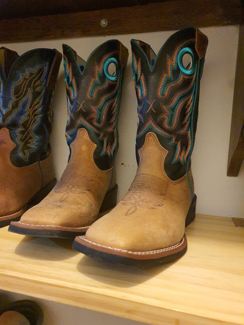 Bota de peão boiadeiro