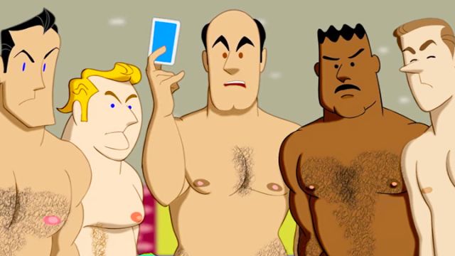 Poker Orgy With Older Guys
