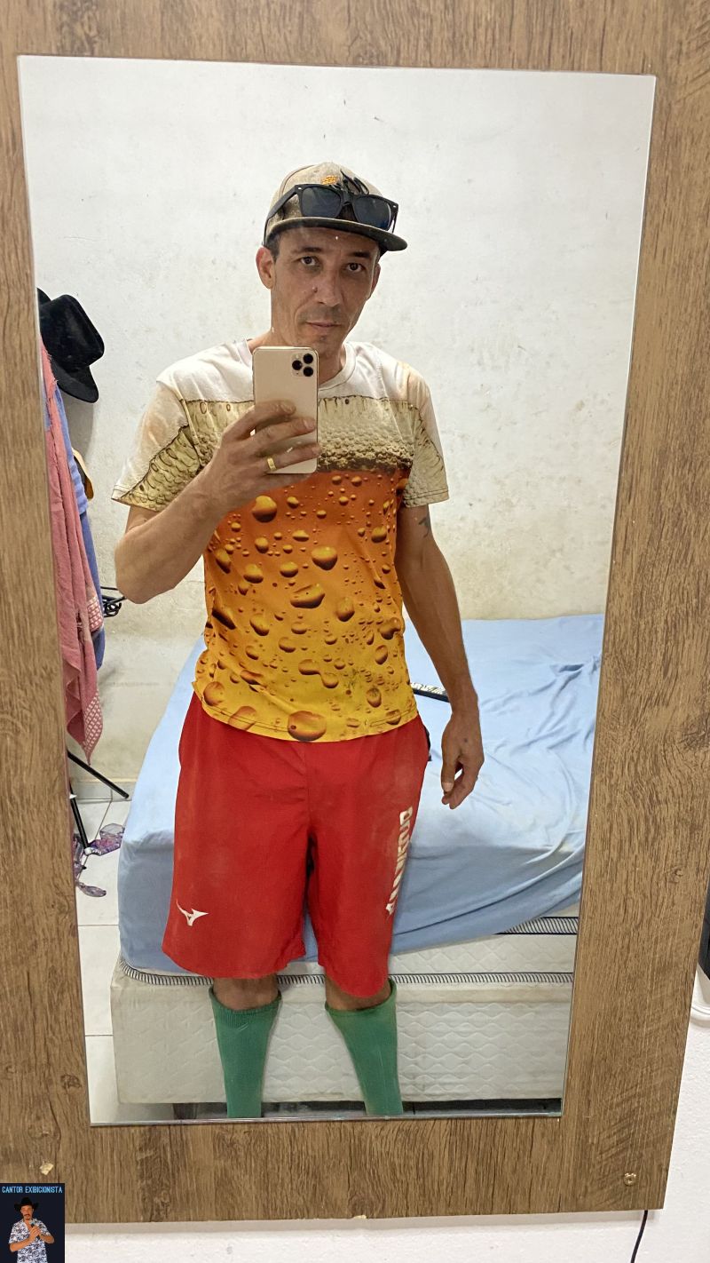 Pacote de fotos no espelho