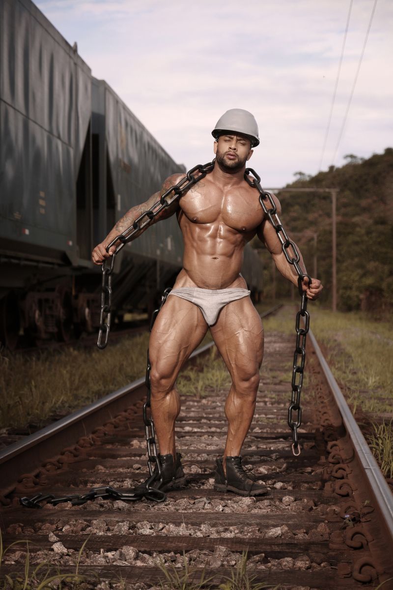 Ensaio no trilho de trem ?