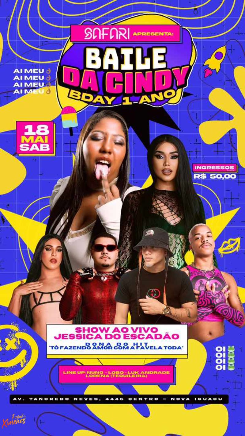 BAILE DA CINDY 1 ANO :: JÉSSICA DO ESCADÃO :: SUPER OPEN BAR