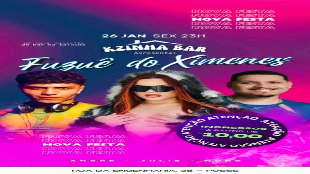 Kzinha Bar apresenta: Fuzuê do Ximenes