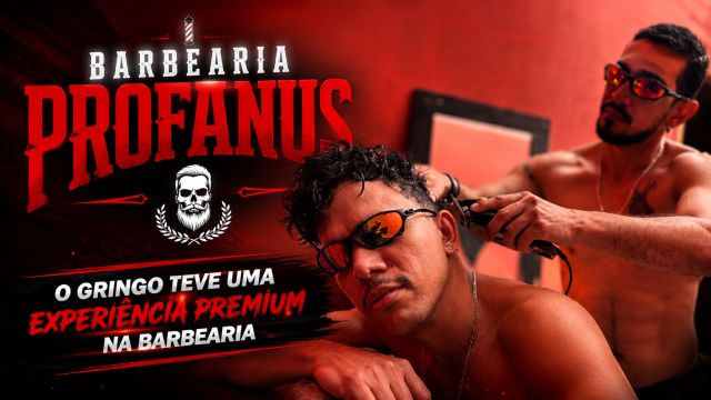 Cheguei no Brasil e até o cabeleireiro fodeu meu cuzão