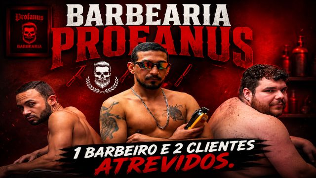 Fui cortar o cabelo e o barbeiro arregaçou meu cu e ...