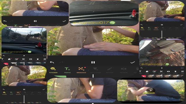 Levei um baile do negão 