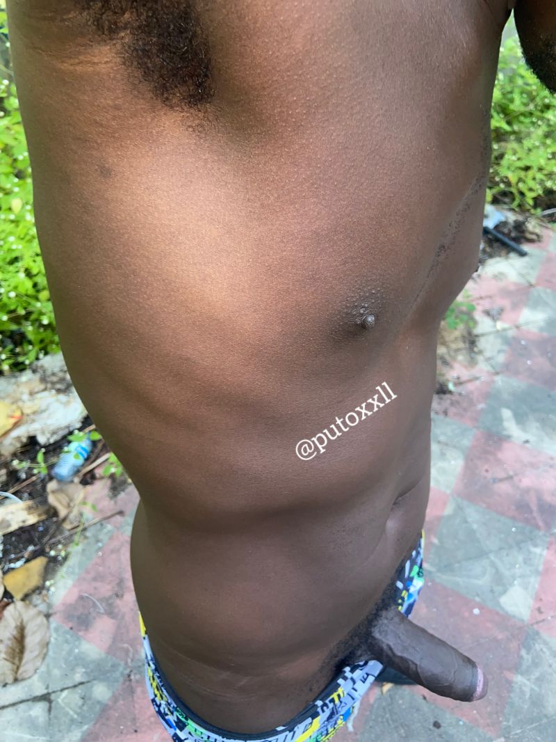 Haitiano no casarão