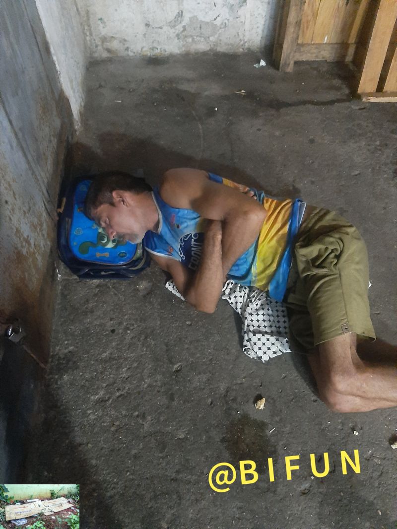 Tiozão morador de rua