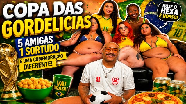 A copa das gordelicias chegou ao fim e a suruba come...