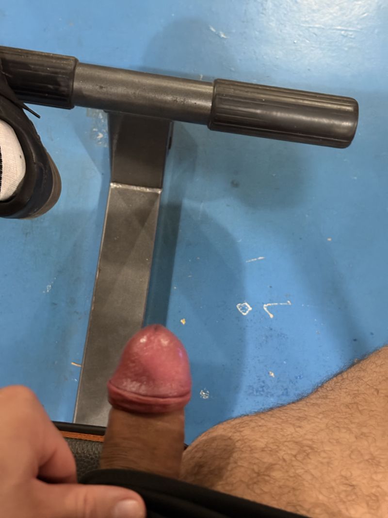 Tesão durante o treino