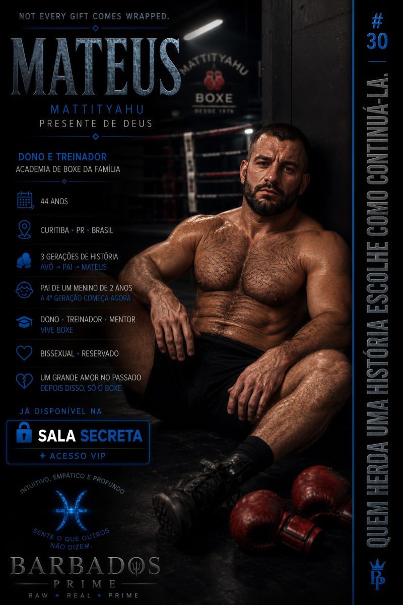 🥊 MATEUS — MATTITYAHU • PRESENTE DE DEUS