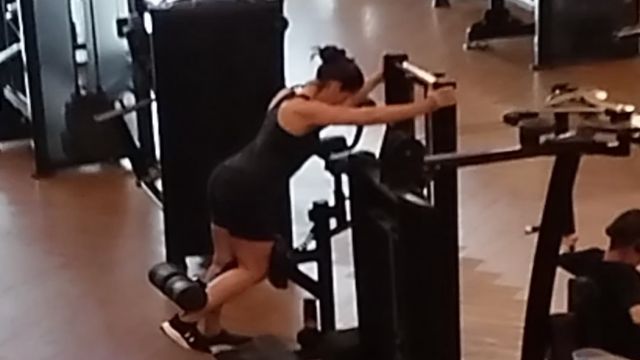 Me filmaram escondido na academia