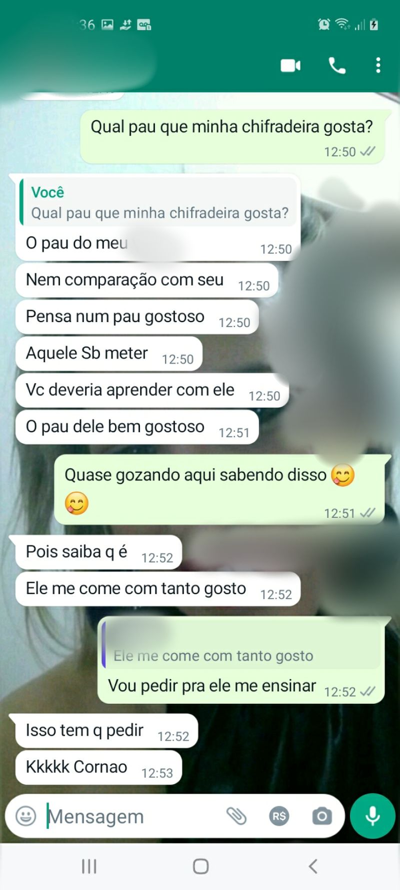 Corno tem que ser humilhado sempre ??